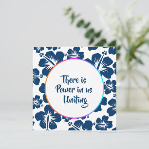 Simple AAPI Heritage Floral Celebration Design Invitation