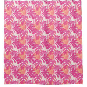 Simple abstract pattern with leaves of monstera, f