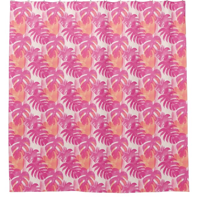 Simple abstract pattern with leaves of monstera, f (Front)