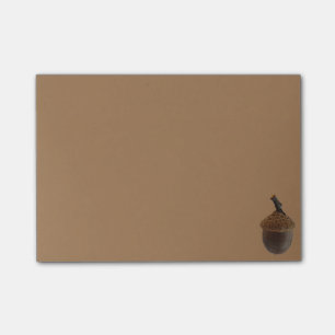 Simple Acorn Post-It Notes