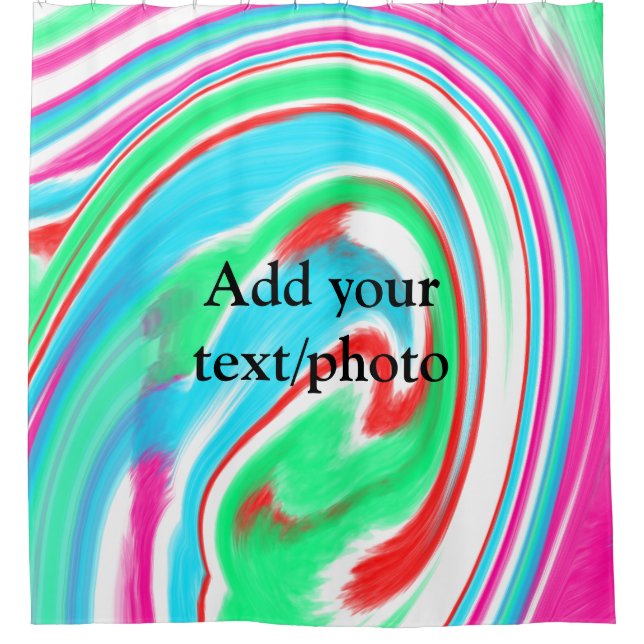 Simple acrylic pour marble add your text name cust (Front)