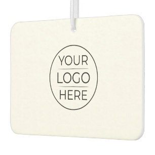 Simple Add Your Logo Business Air Freshener