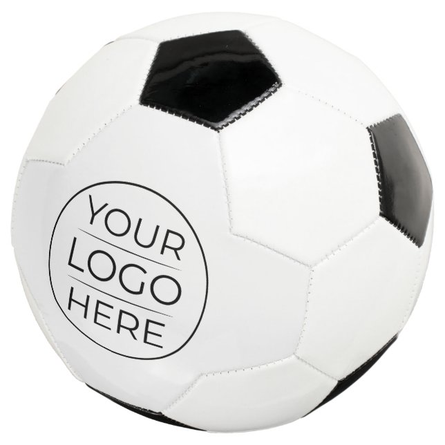 Simple Add Your Logo Business Soccer Ball (Three Quarter)