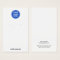 Simple Add Your Logo Two Earring Display Card