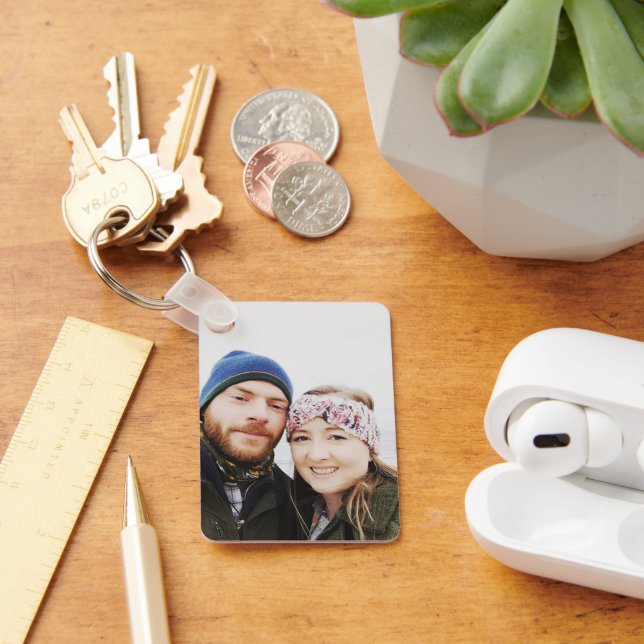 Simple Add your Photo  Keychain (Desk)