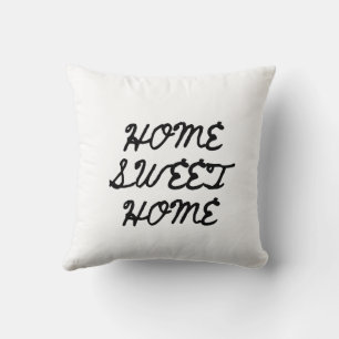 simple, aesthetic and cozy throw pillow