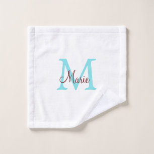 simple ajout de nom monogramme rose rouge jeton