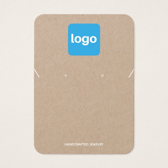 Simple Ajouter Logo Kraft Écran d'oreille et de co (Devant)