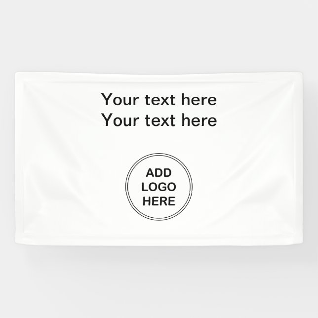 Simple Ajouter votre bannière de logo (Horizontal)