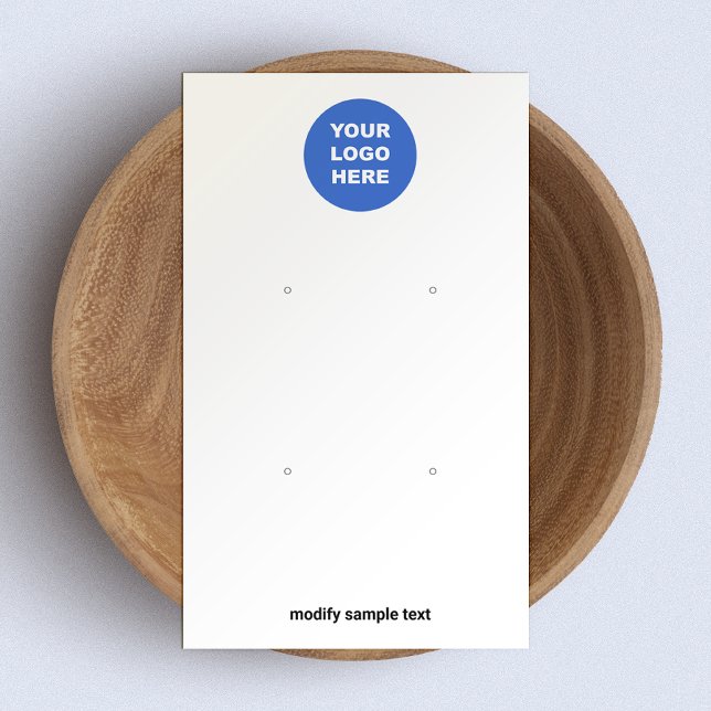 Simple Ajouter Votre Logo Carte D'Affichage À Deux (Créateur téléchargé)