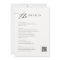 Simple All In One Wedding Invitations With QR Code