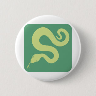 Simple Anaconda 2 Inch Round Button