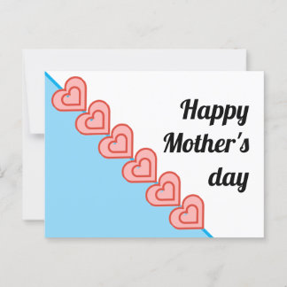 Simple and Beautiful with Heart Postcard