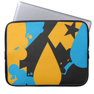 Simple and Bold Tears Laptop Sleeve