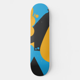 Simple and Bold Tears Skateboard