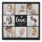 Simple and Chic Photo Collage | Love with Heart