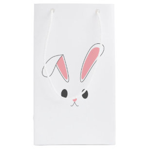 Simple and Cute Easter Bunny Rabbit   Gift Bag