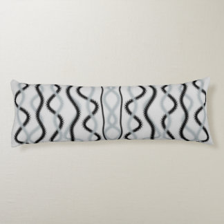 Simple and elegant abstract geometric design body pillow