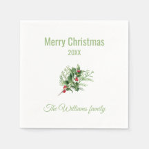 Simple and Elegant Botanical Christmas