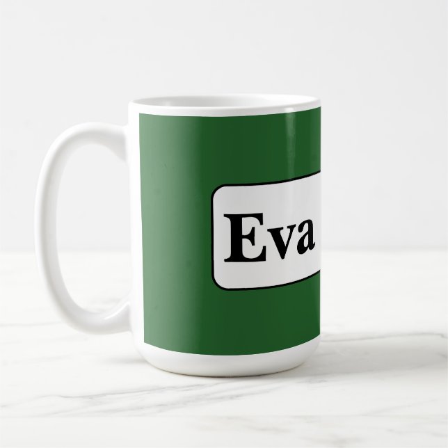 Simple and Elegant Coffee Mug (Left)