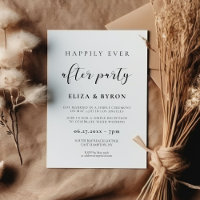 Simple and elegant Happily ever after party