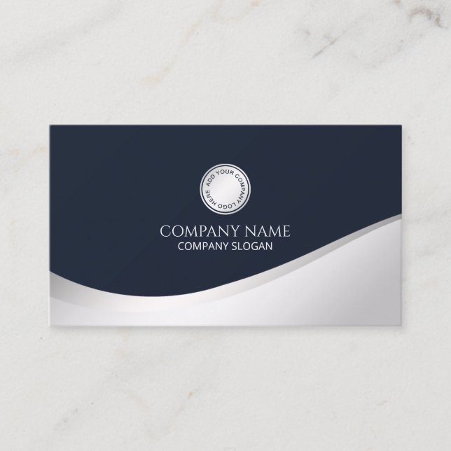 Simple and Elegant Minimalist | Business Card (Front)