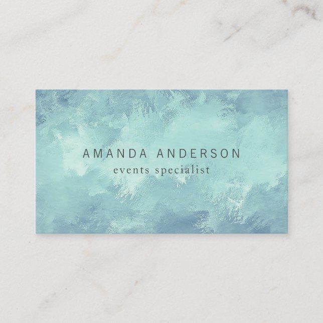 Simple and Elegant Minimalist | Business Card (Front)