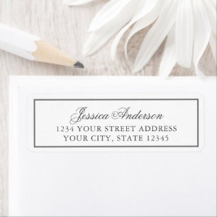 Simple and Elegant Text with Gray Border