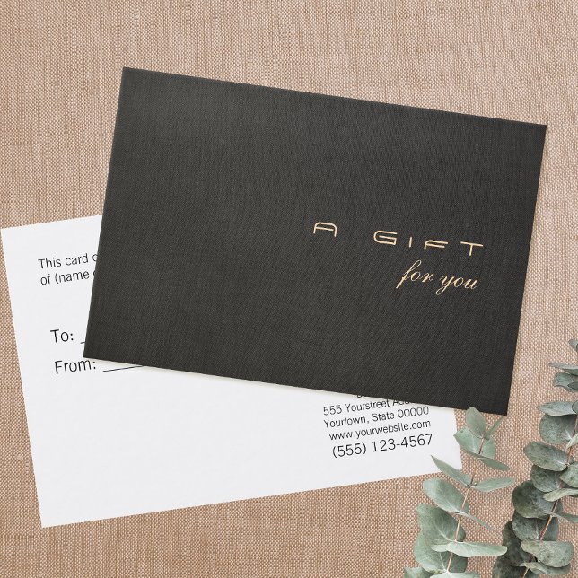 Simple and Modern Gift Certificate (Creator Uploaded)