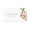 Simple and Pretty Floral Mini Business Card