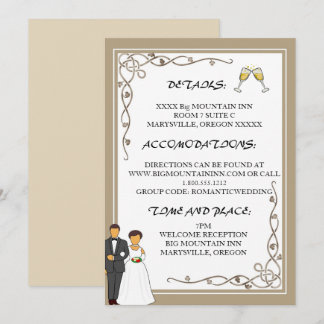 Simple and Romantic Wedding Invitation