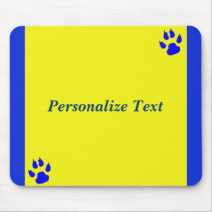 Simple animal lover customizable mouse pad