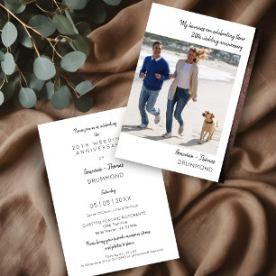 Simple Anniversary Photo Instant Effect Sangria