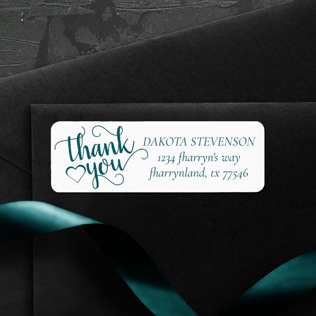 Simple Aqua Script | Any Event Thank You Address (Creator Uploaded)