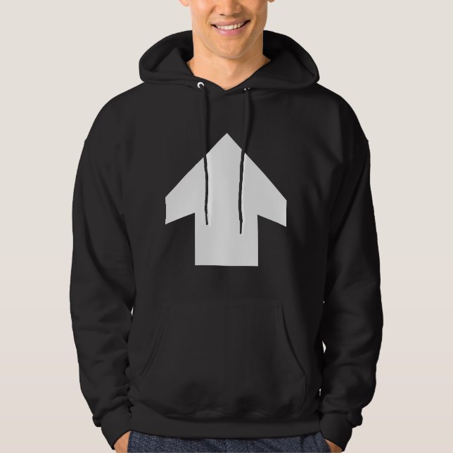 Simple Arrow 01 Hoodie (Front)