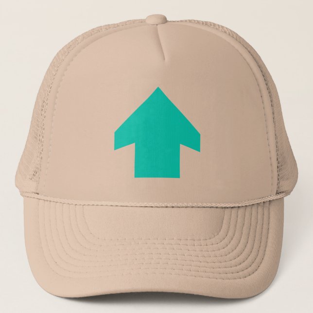 Simple Arrow 01 Trucker Hat (Front)