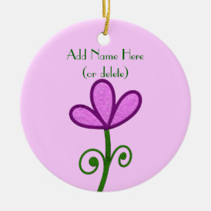Simple Artistic Flower Ornament
