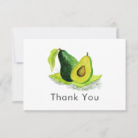 Simple Avocado Still Life Thank You