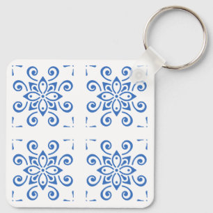 Simple Azulejo Keychain
