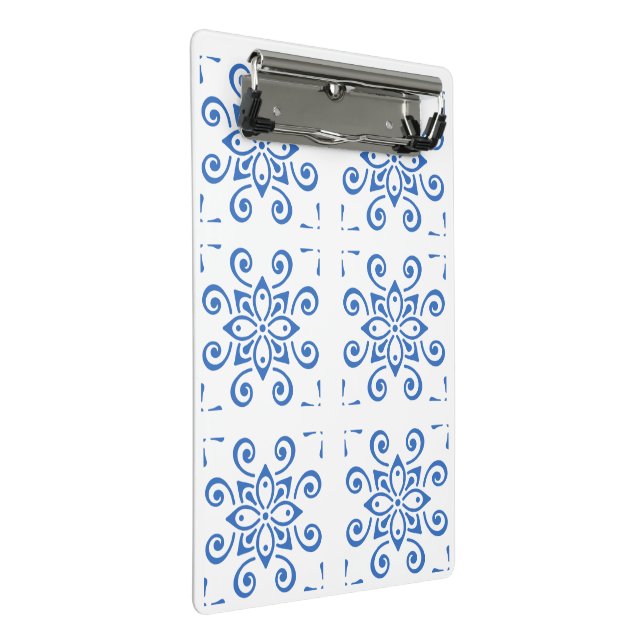 Simple Azulejo  Mini Clipboard (Angled)