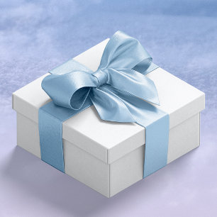 Simple Baby Powder Blue  Satin Ribbon