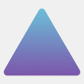 Simple Background Gradient Turquoise Blue Purple Triangle Sticker
