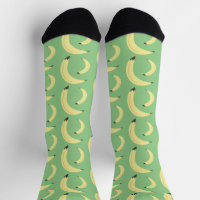 Simple Bananas Fruit Market Pattern Green