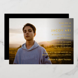 Simple Bar Mitzvah Photo