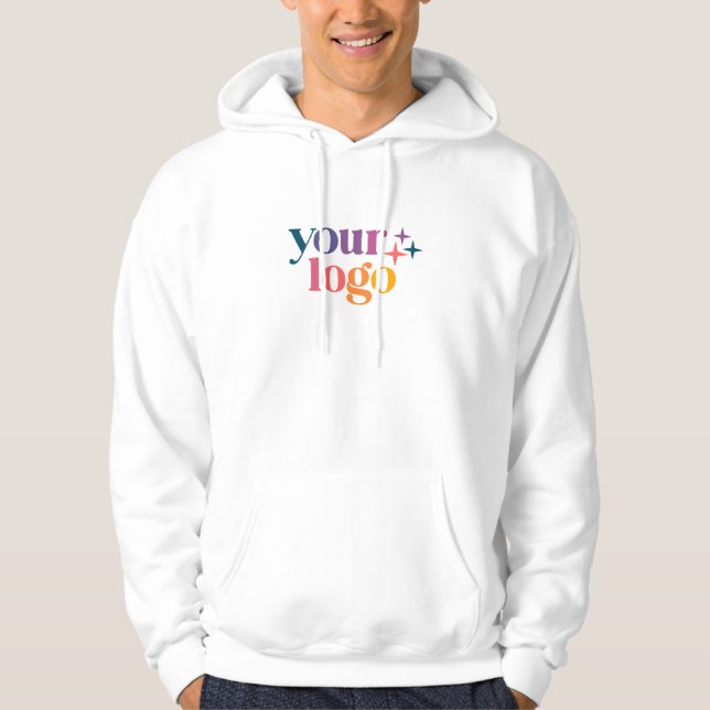 Simple Basic Custom Logo  Hoodie (Front)