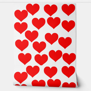 Simple Beautiful Love red heart wallpaper