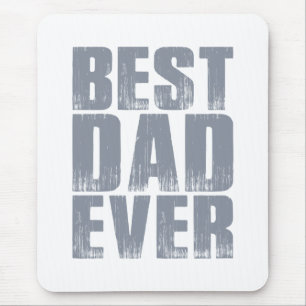 Simple Best Dad Ever Father's Day Mouse Pad