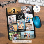 Simple BEST DAD EVER Photo Collage Personalized Mouse Pad<br><div class="desc">Create a keepsake photo memory mousepad with a collage of nine of your favourite pictures of your special Dad. TITLE CHANGE: The simple, classic title BEST DAD EVER can be changed and you can add a personal message like HAPPY FATHER'S DAY, HAPPY BIRTHDAY or WITH LOVE, NAMES. COLOR CHANGE: You...</div>