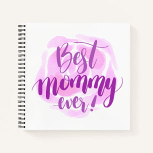 Simple Best Mom Ever Mother's Day   Notebook