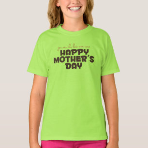 Simple Best Mom in the World Mother Ringer Shirt